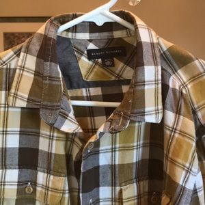 Banana Republic flannel dress shirt